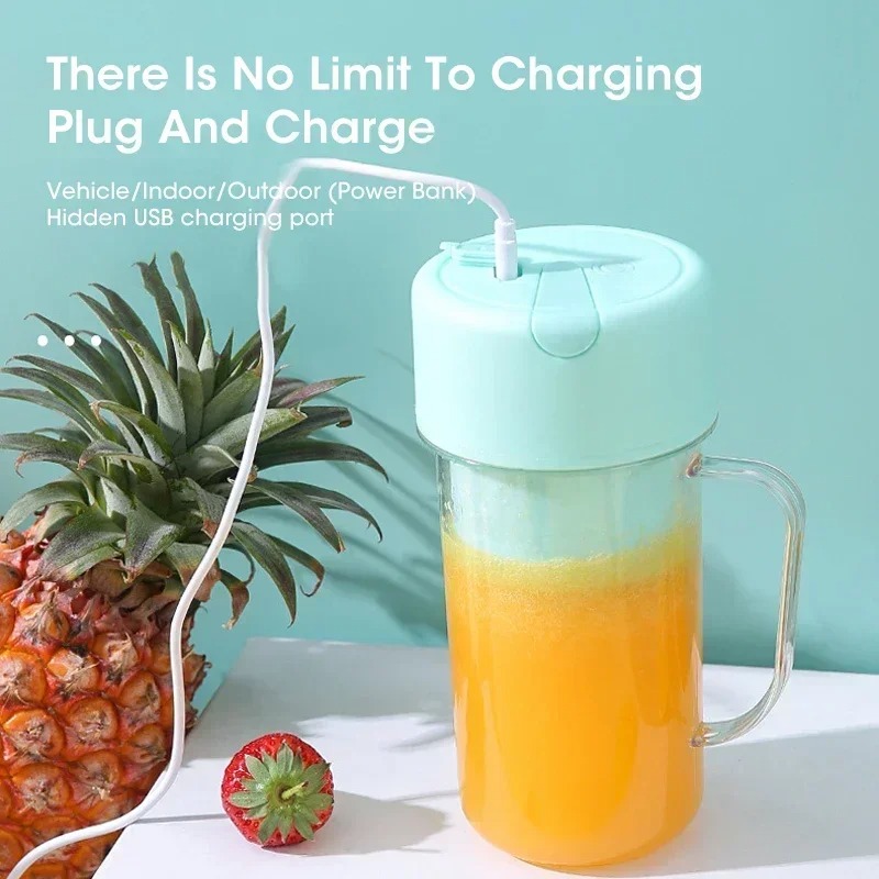 Portable Blender Usb Rechargeable - Portable USB Rechargeable Mini Blender Juicer