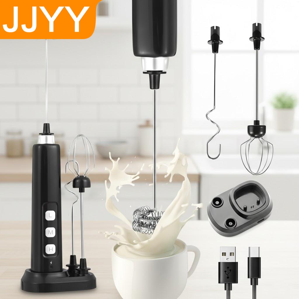 Portable Blender Usb Rechargeable - USB Rechargeable Handheld Milk Frother Mini