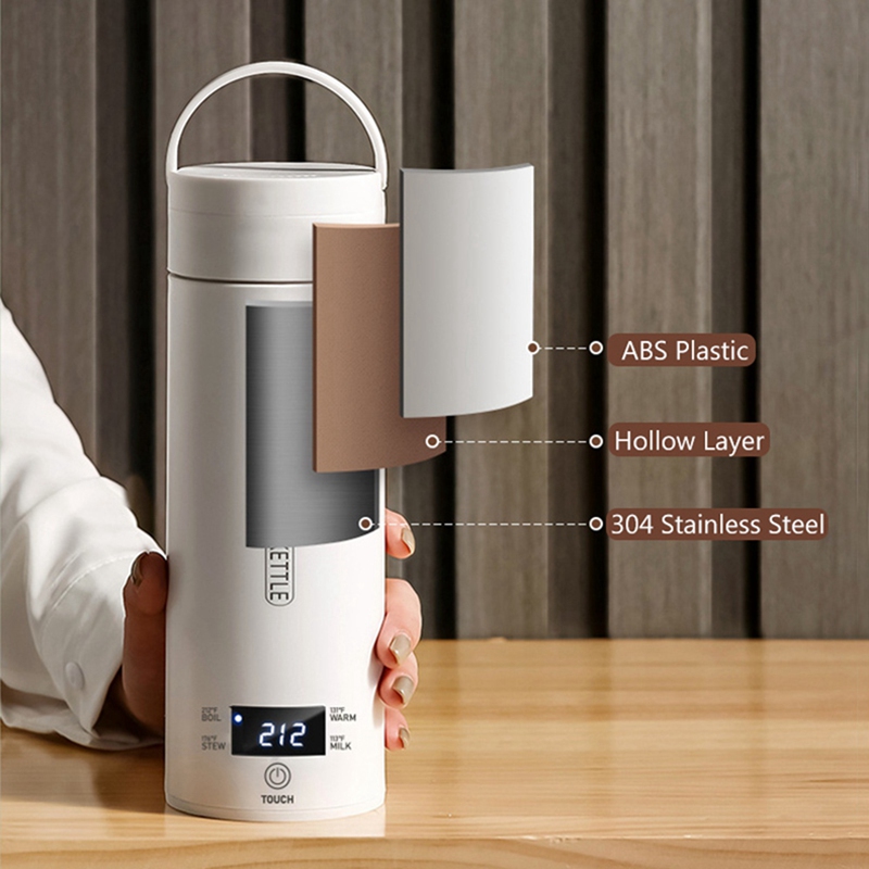 Electric Kettle Temperature Control - DT39 Portable Travel Electric Kettle 4