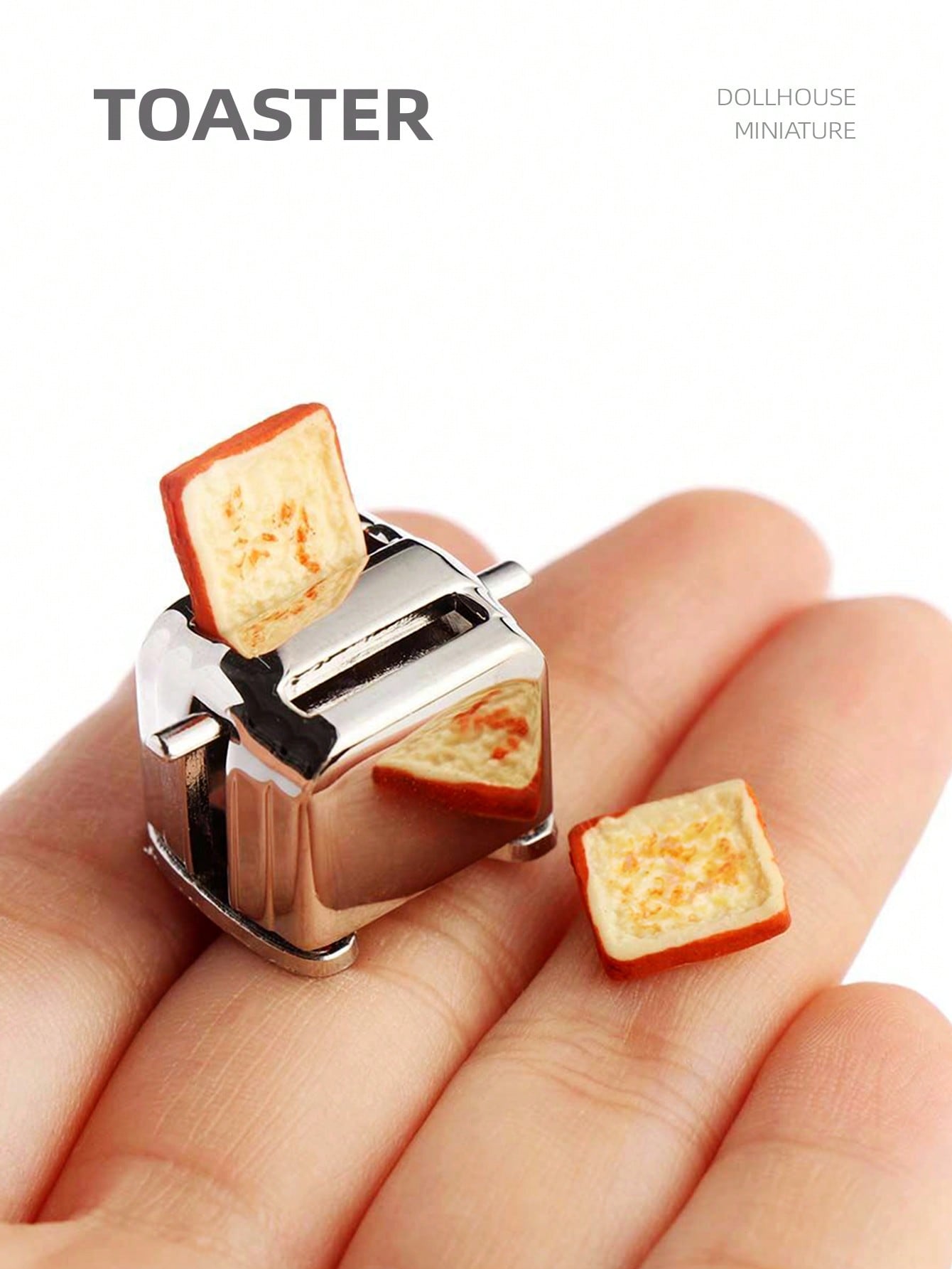 1:12 Dollhouse Miniature Toast - Kitchen Appliances 评论和价格