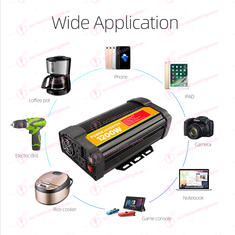 1200W Corrected Sine Wave Sing - Air Conditioners 评论和价格