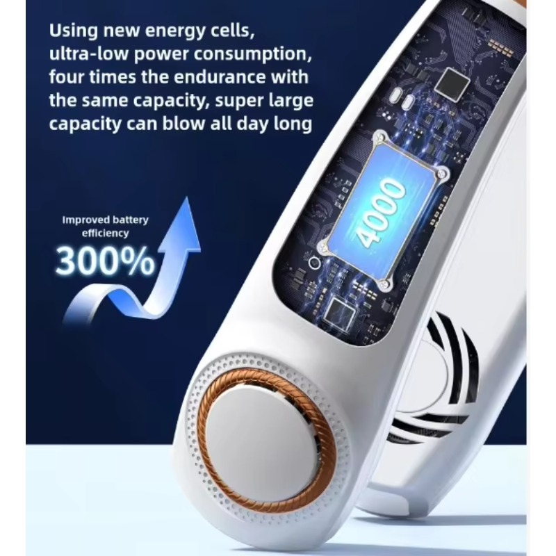 Portable USB Rechargeable Neck - Air Conditioners 评论和价格