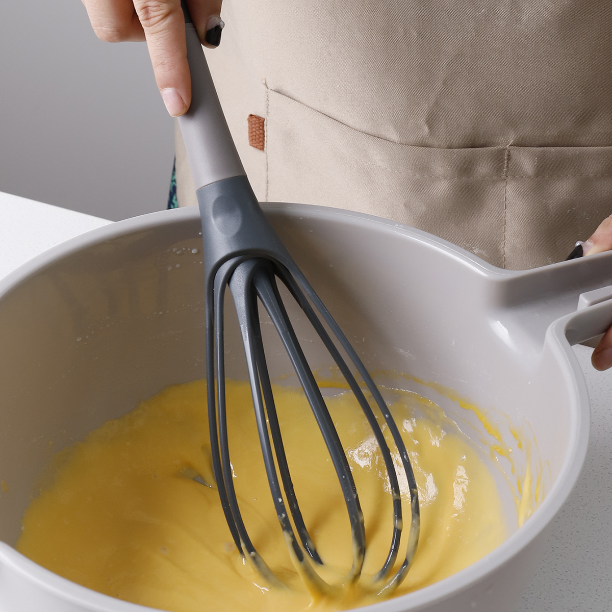 1pcs Egg Beater Rotated Egg Mi - Immersion Hand Blender Set 评论和价格