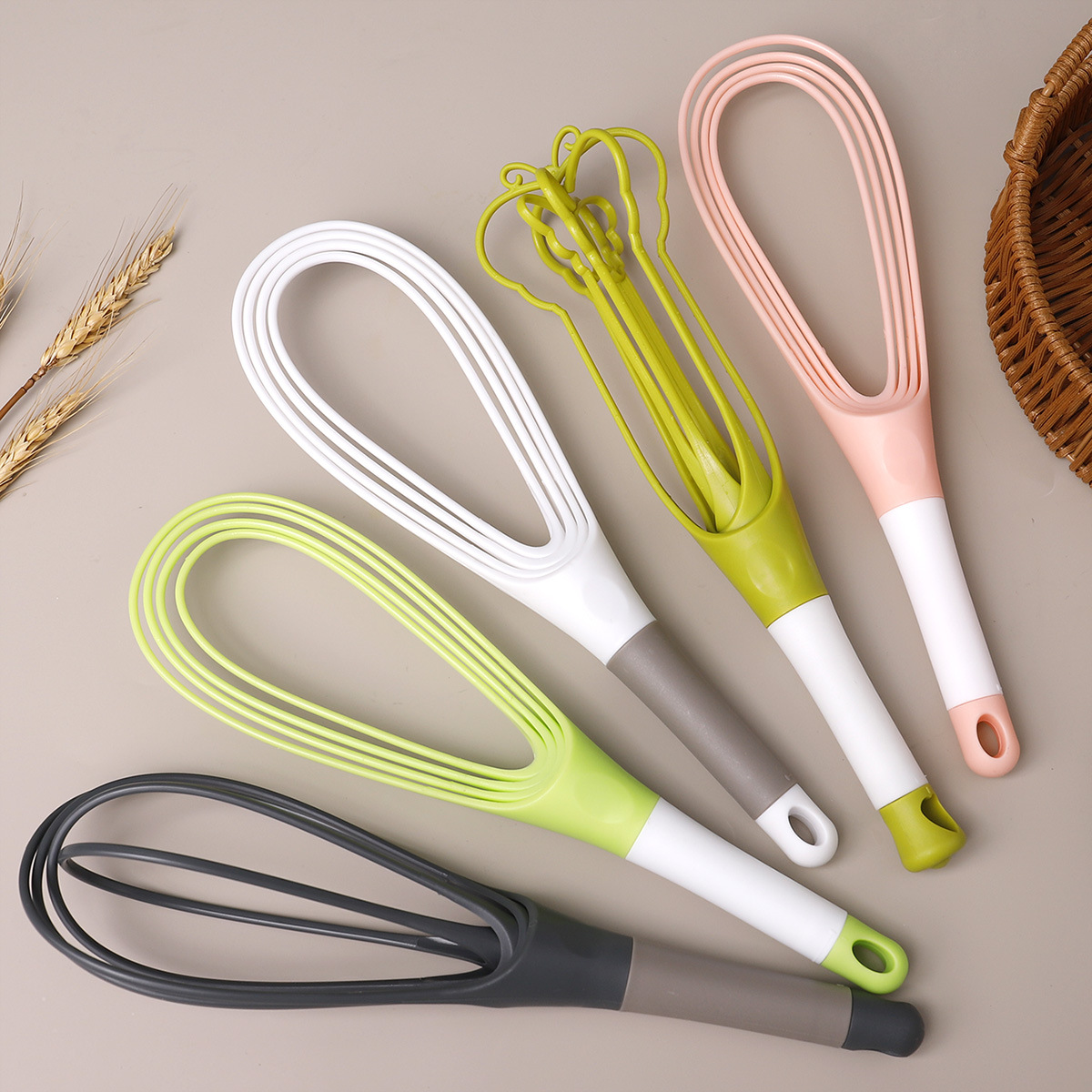 1pcs Egg Beater Rotated Egg Mi - Immersion Hand Blender Set 评论和价格
