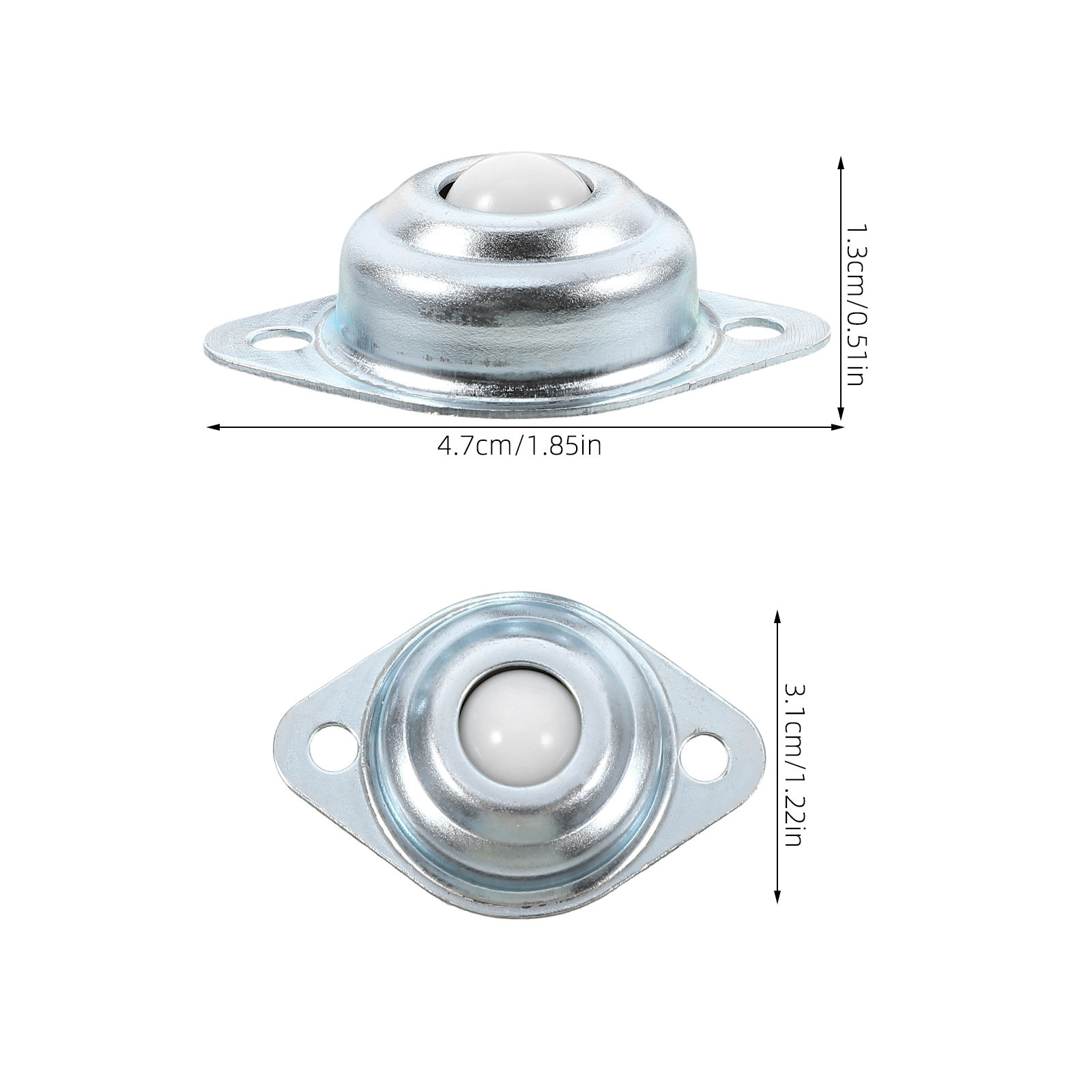 12Pcs Universal Ball Casters N - Small Appliances 评论和价格