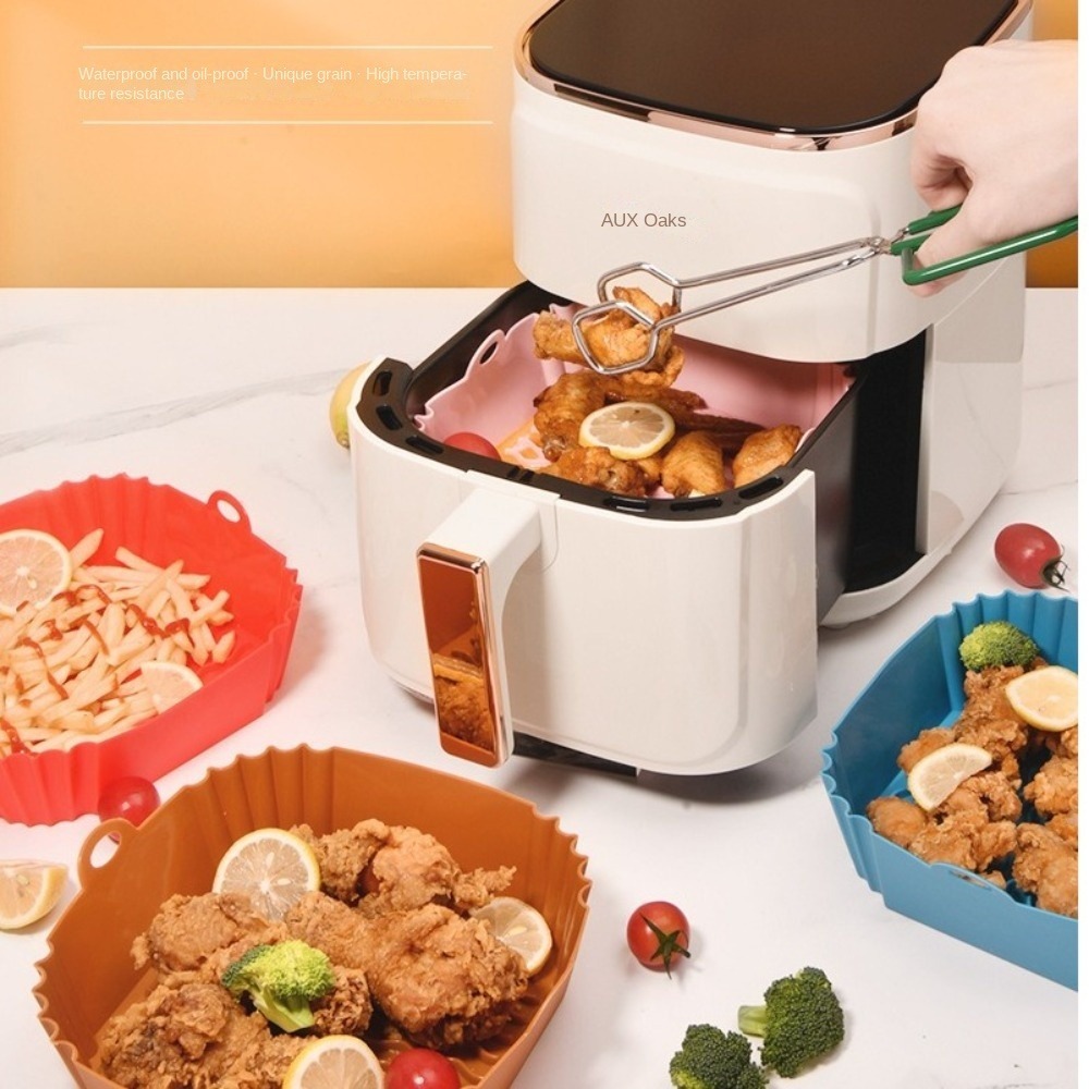 Non-stick Silicone Air Fryer L - Air Fryer Silicone Pot Liner 评论和价格