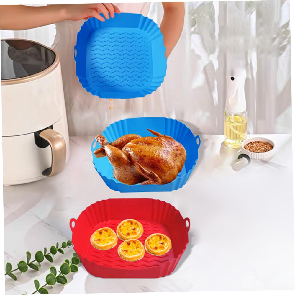 Non-stick Silicone Air Fryer L - Air Fryer Silicone Pot Liner 评论和价格