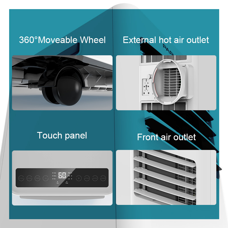 Portable Mobile Room Air Coole - Air Conditioners 评论和价格