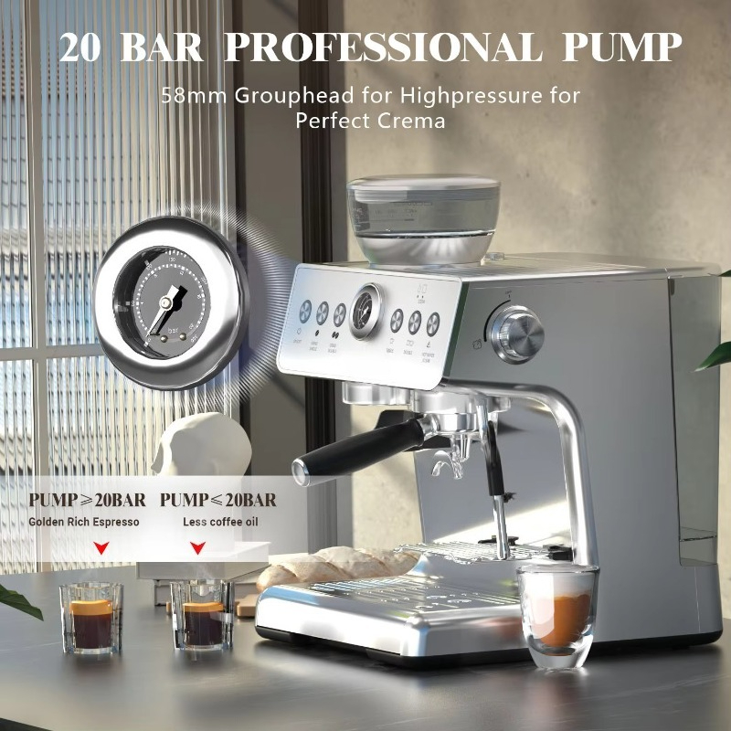 21M Professional Electric Espr - Coffee Bean Grinder Electric 评论和价格