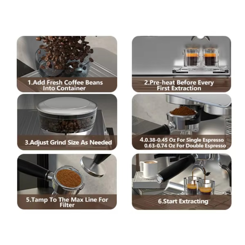 21M Professional Electric Espr - Coffee Bean Grinder Electric 评论和价格