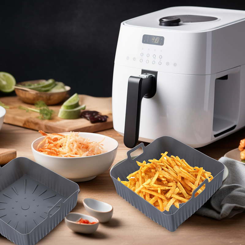 Large 23cm Air Fryer Silicone  - Air Fryer Silicone Pot Liner 评论和价格