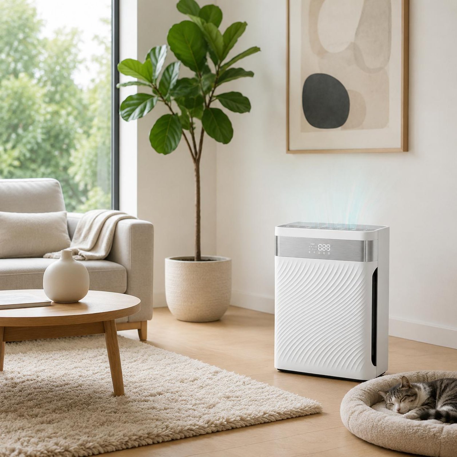 Pet Air Purifier Strong Suctio - Home Appliances 评论和价格