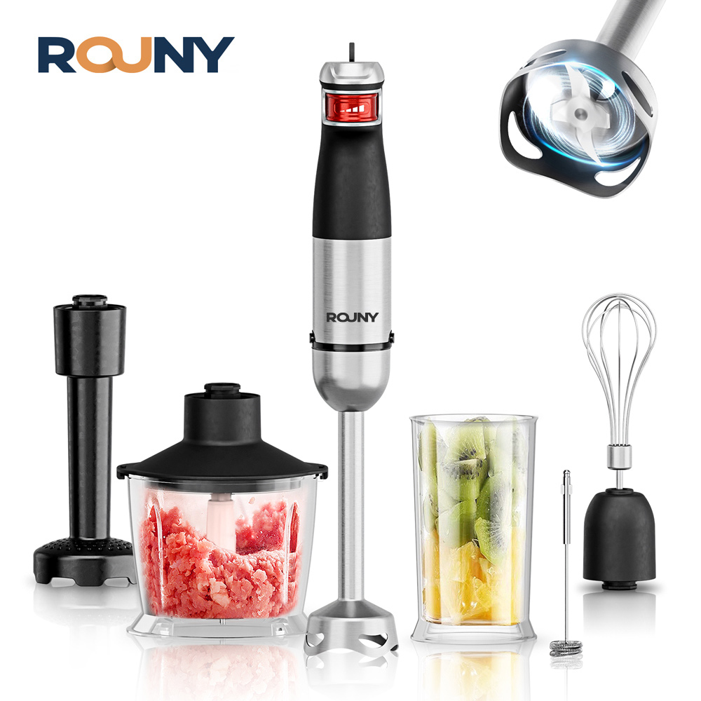 Electric Hand Held Stick Blend - Immersion Hand Blender Set 评论和价格