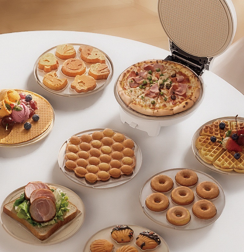 750W Mini Sandwich Maker Elect - Mini Waffle Maker Machine 评论和价格