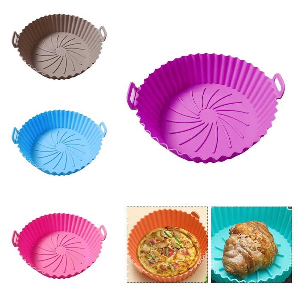 1PC Baking Basket For Air Frye - Air Fryer Silicone Pot Liner 评论和价格