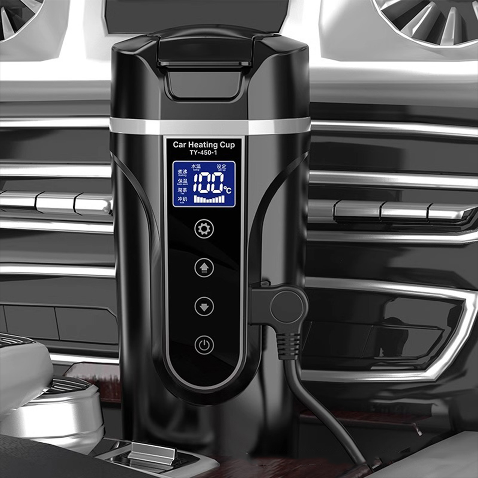 R31 450ml Car Heating Cup 12v/ - Electric Kettle Temperature Control 评论和价格