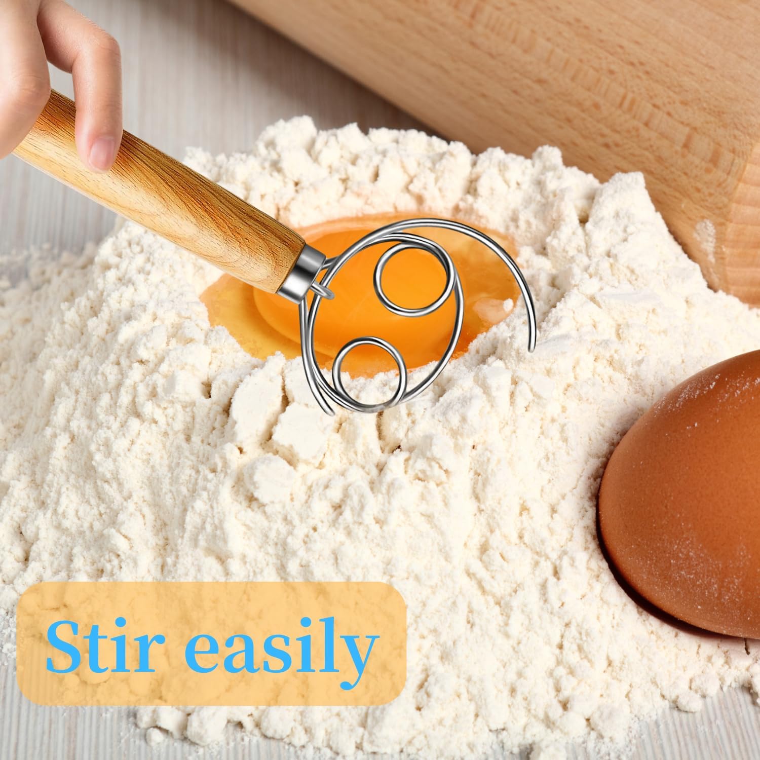 Stainless Steel Hand Mixer Dou - Immersion Hand Blender Set 评论和价格