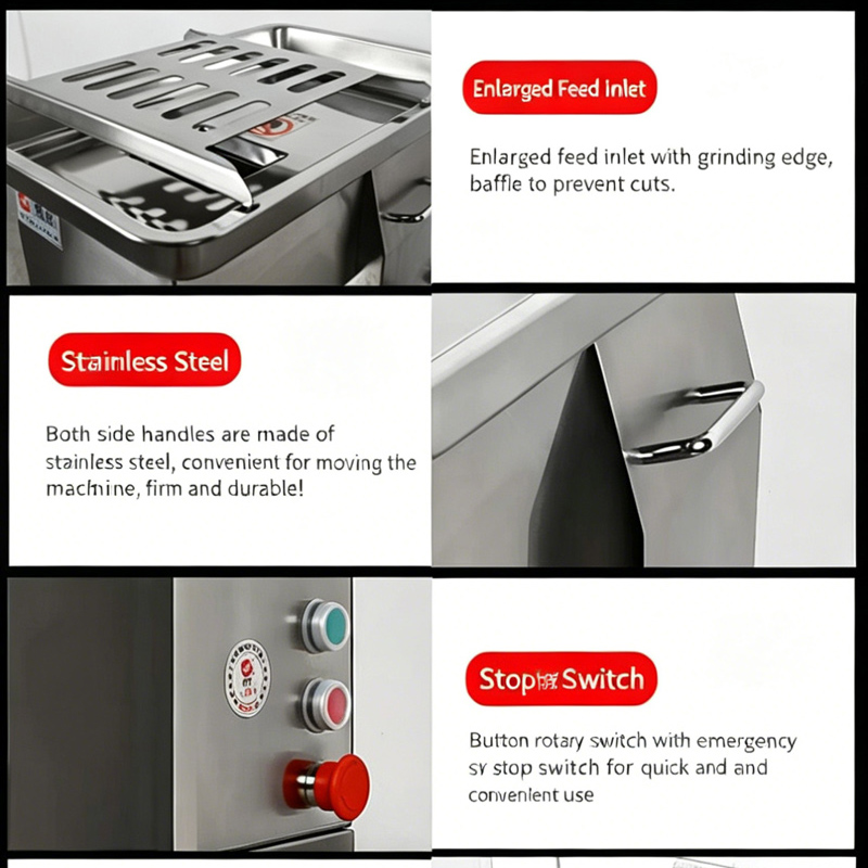110V/220V Electric Meat Slicer - Automatic Meat Slicer Home 评论和价格