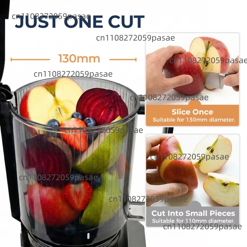 Maximum power 680W wide-mouthe - Electric Slow Juicer Cold Press 评论和价格