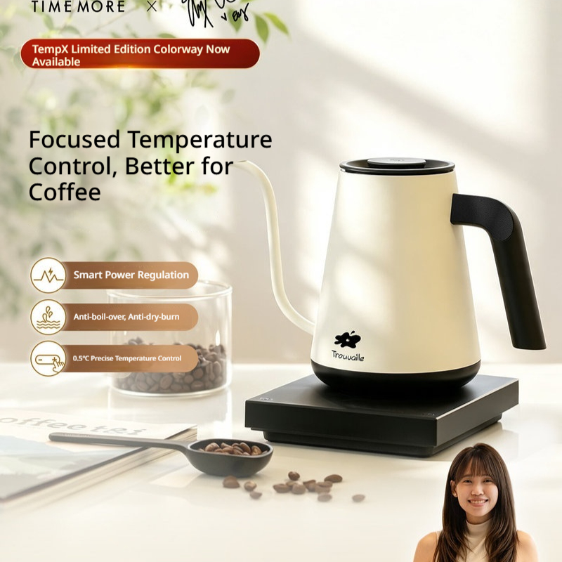 Timemore Fish Pro X Electric G - Electric Kettle Temperature Control 评论和价格