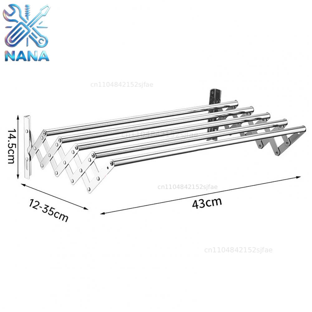 Clothes Drying Rack Wall-Mount - Laundry 评论和价格