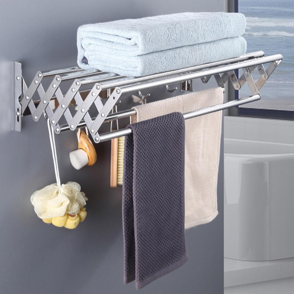 Clothes Drying Rack Wall-Mount - Laundry 评论和价格