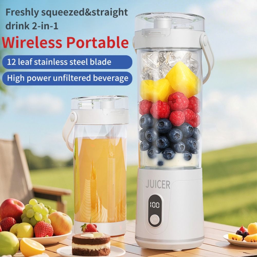 600ML Capacity Portable Blende - Portable Blender Usb Rechargeable 评论和价格