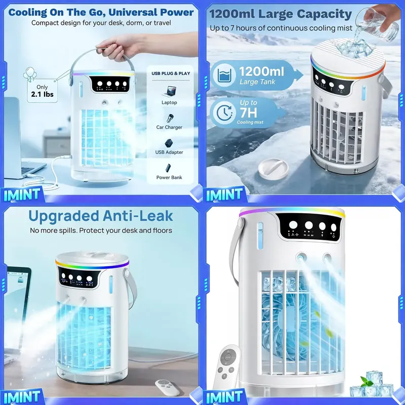 Portable Air Conditioners Fan, - Air Conditioners 评论和价格