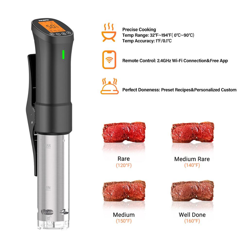 INKBIRD ISV-200W Wi-Fi Culinar - Digital Sous Vide Precision Cooker 评论和价格
