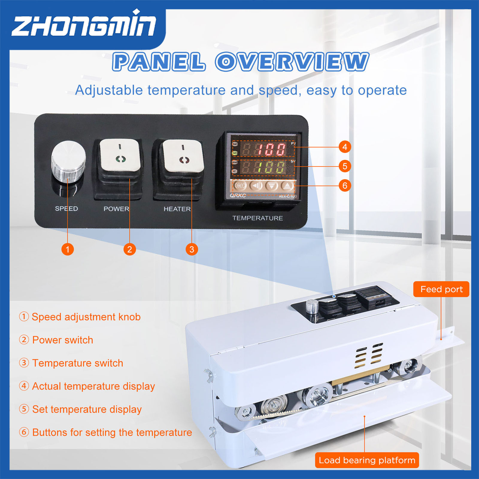 ZHONGMIN Electric Vacuum Seale - Food Vacuum Sealer Machine 评论和价格
