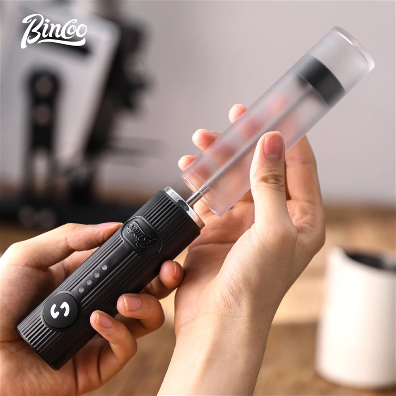 Bincoo New Milk Foamer Coffee  - Electric Milk Frother Handheld 评论和价格