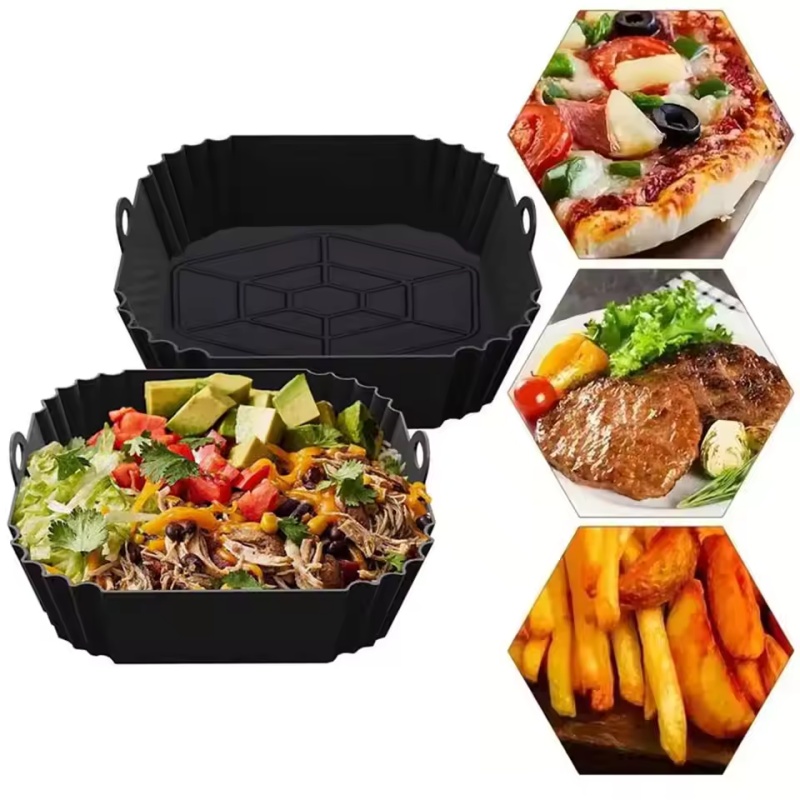 1pc Silicone Air Fryer Pot Tra - Air Fryer Silicone Pot Liner 评论和价格