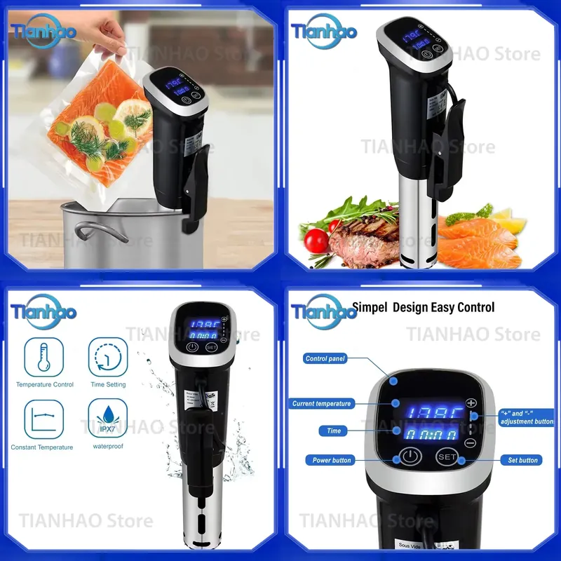 IPX7 Waterproof Sous Vide Prec - Digital Sous Vide Precision Cooker 评论和价格