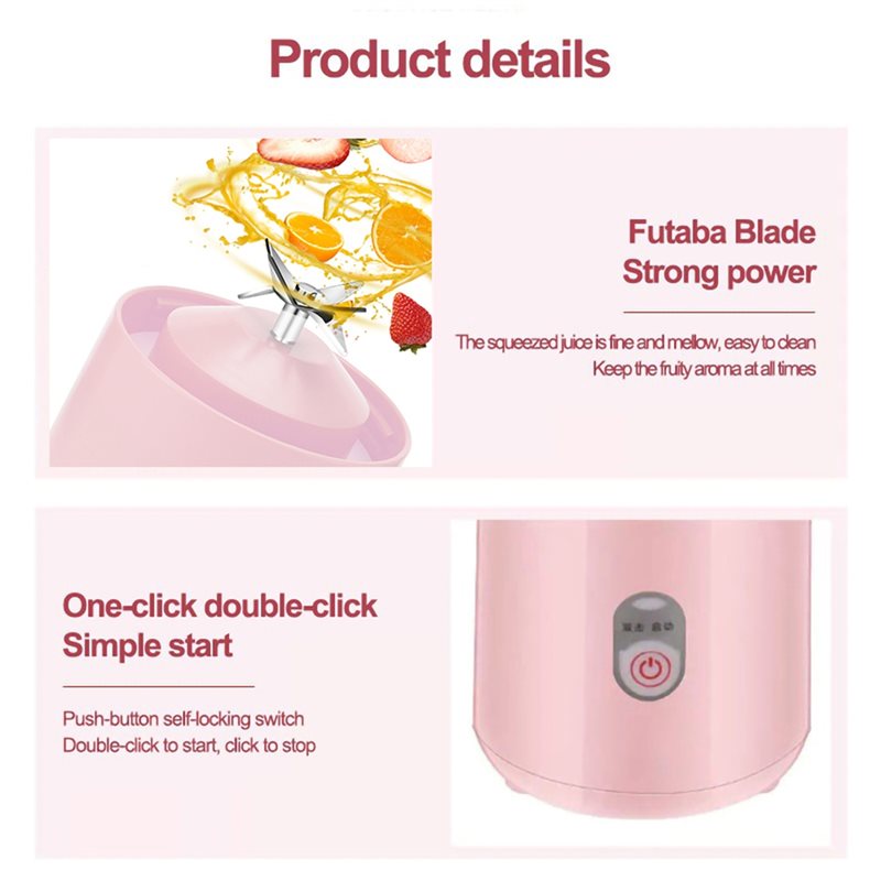ABBP-Usb Rechargeable Portable - Portable Blender Usb Rechargeable 评论和价格