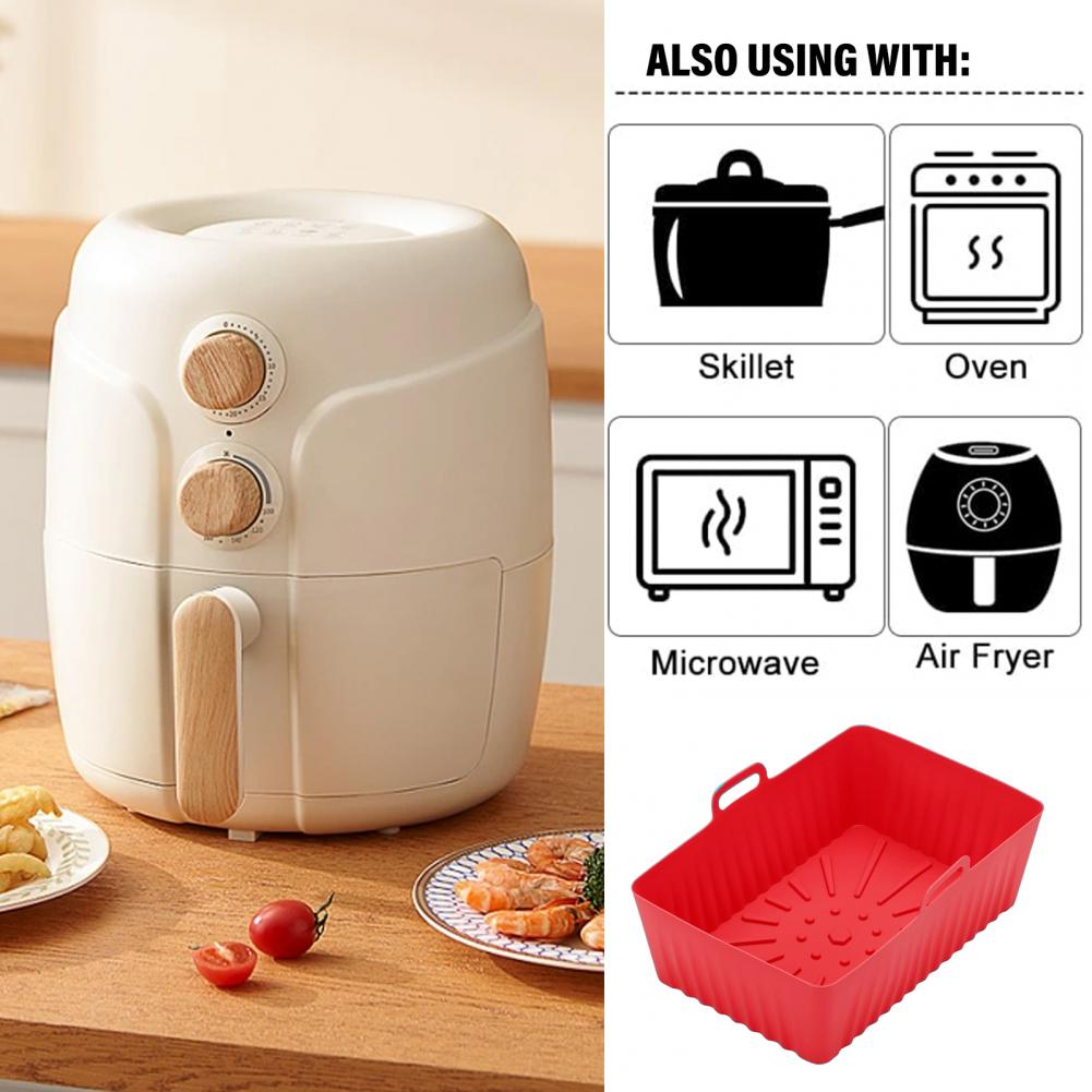 Air Fryers Pan Useful Fryers P - Air Fryer Silicone Pot Liner 评论和价格