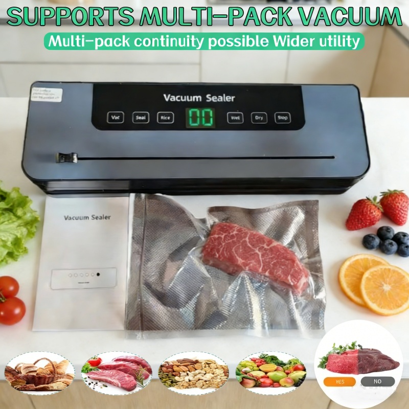 2026 6-in-1 Automatic Electric - Food Vacuum Sealer Machine 评论和价格