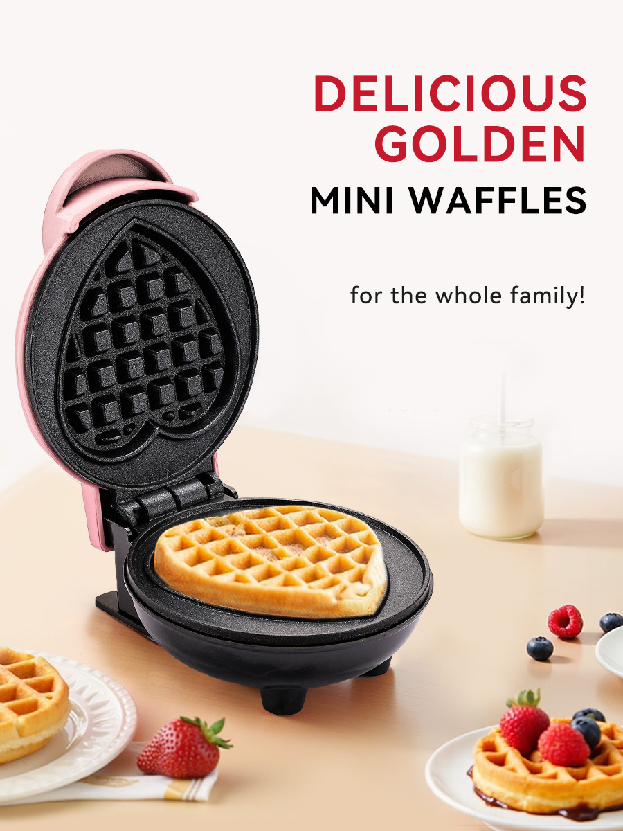 Mini Waffle Maker Electric Kit - Mini Waffle Maker Machine 评论和价格