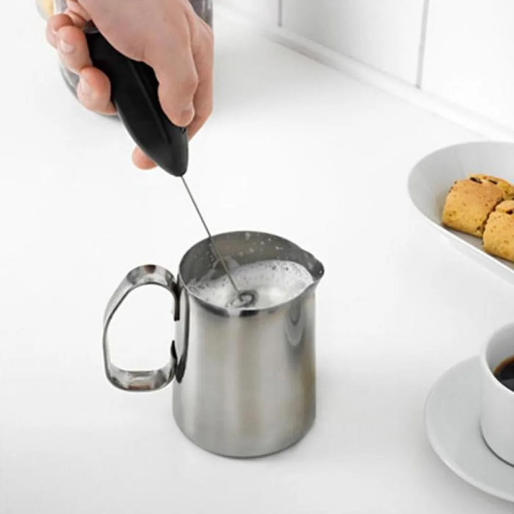 Household Mini Stainless Steel - Electric Milk Frother Handheld 评论和价格