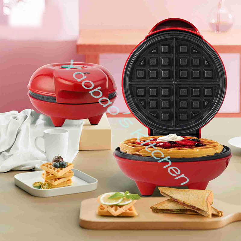 Mini Electric Portable Grill W - Mini Waffle Maker Machine 评论和价格