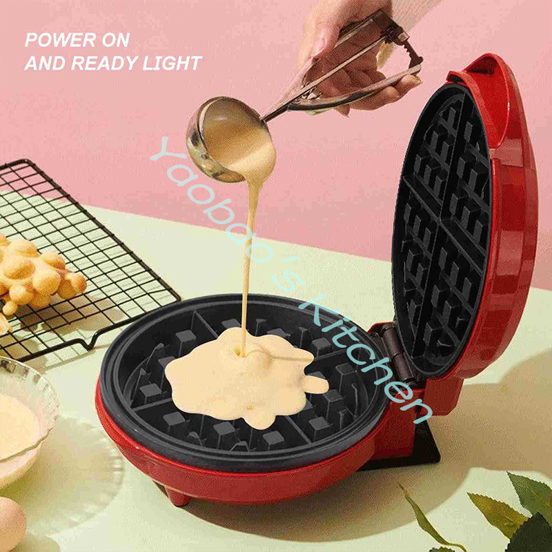 Mini Electric Portable Grill W - Mini Waffle Maker Machine 评论和价格
