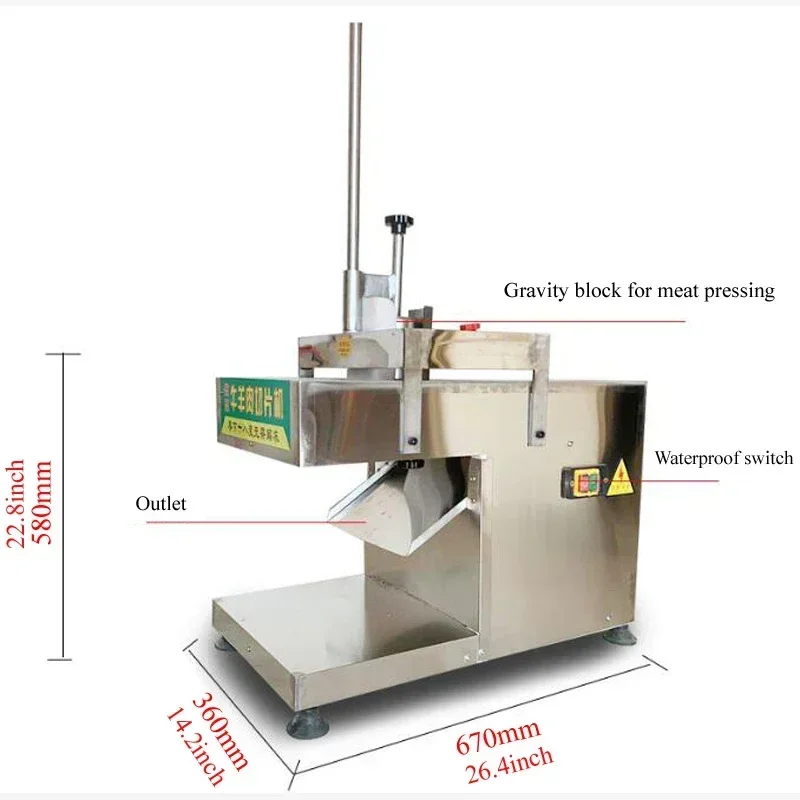 Excellent Top QualityElectric  - Automatic Meat Slicer Home 评论和价格