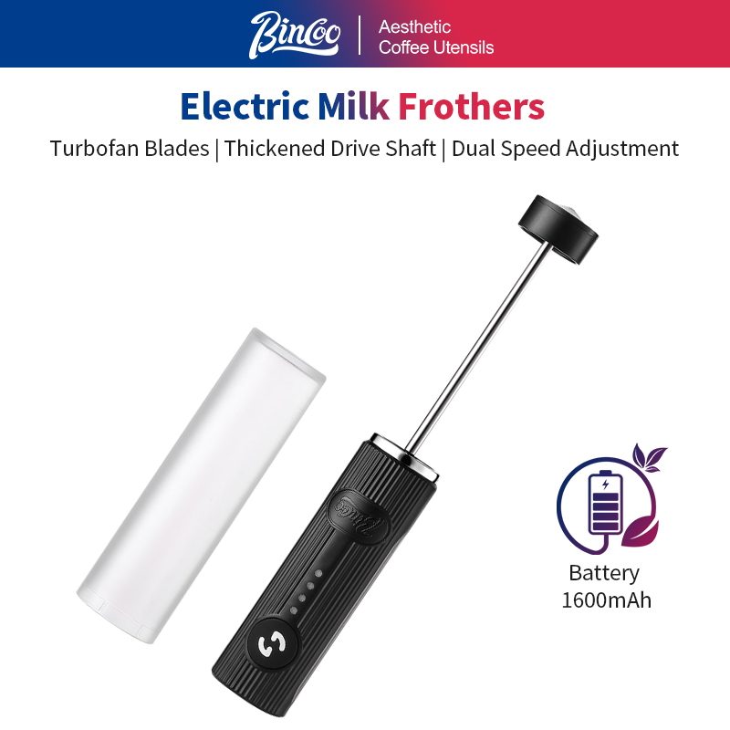 BINCOO Electric Coffee Frother - Portable Blender Usb Rechargeable 评论和价格