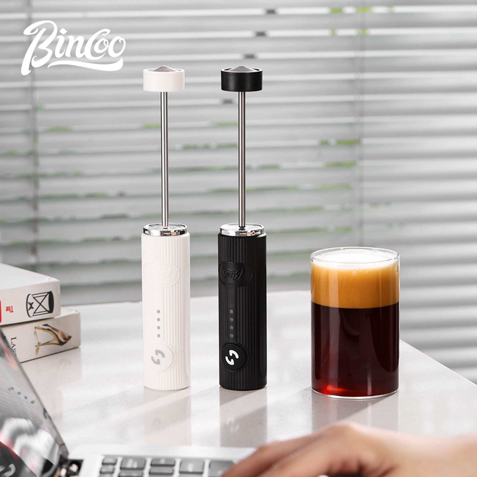 BINCOO Electric Coffee Frother - Portable Blender Usb Rechargeable 评论和价格