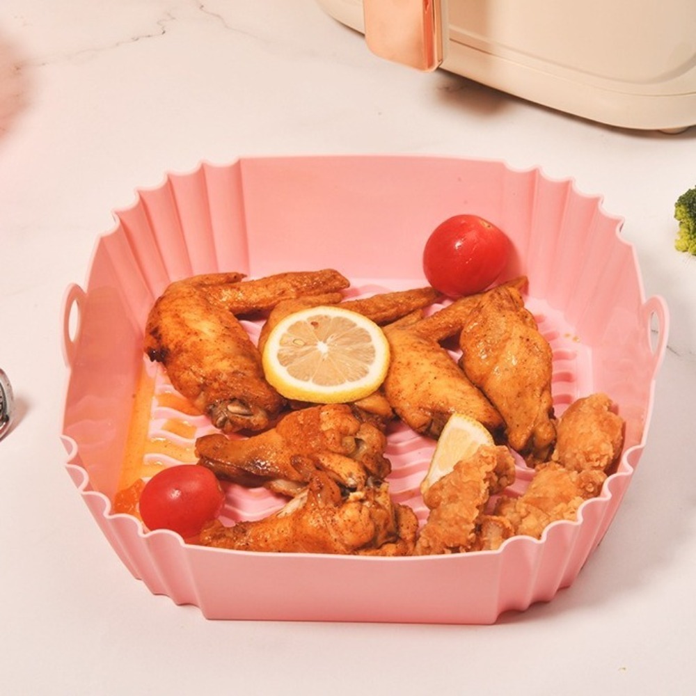 Non-stick Silicone Air Fryer L - Air Fryer Silicone Pot Liner 评论和价格