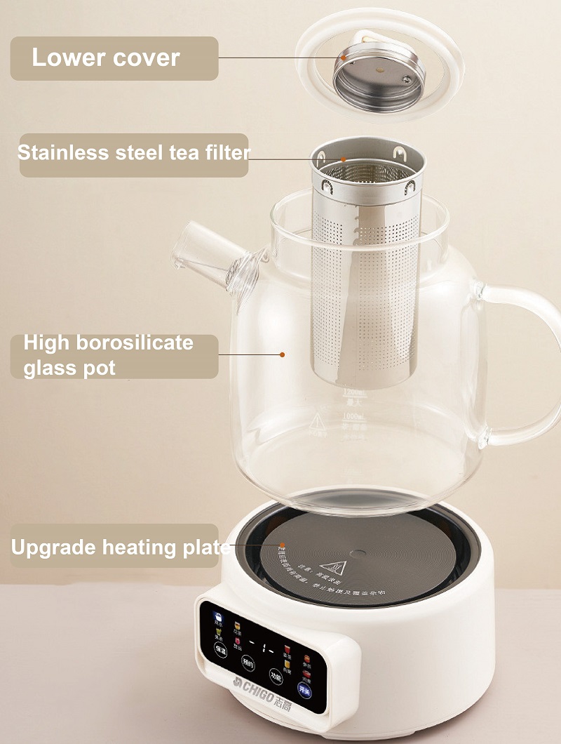 600W Multi-function Health Ket - Electric Kettle Temperature Control 评论和价格