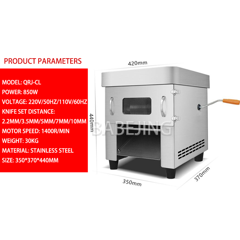 Multifunctional Stainless Stee - Automatic Meat Slicer Home 评论和价格