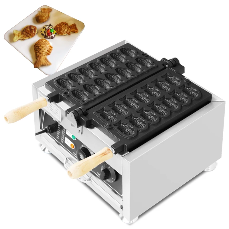 Mini Fish Shaped Waffles Iron  - Mini Waffle Maker Machine 评论和价格