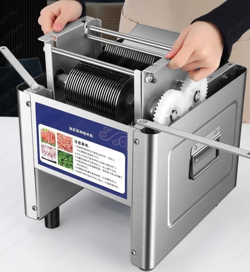 220V Electric Meat Slicer Mach - Automatic Meat Slicer Home 评论和价格