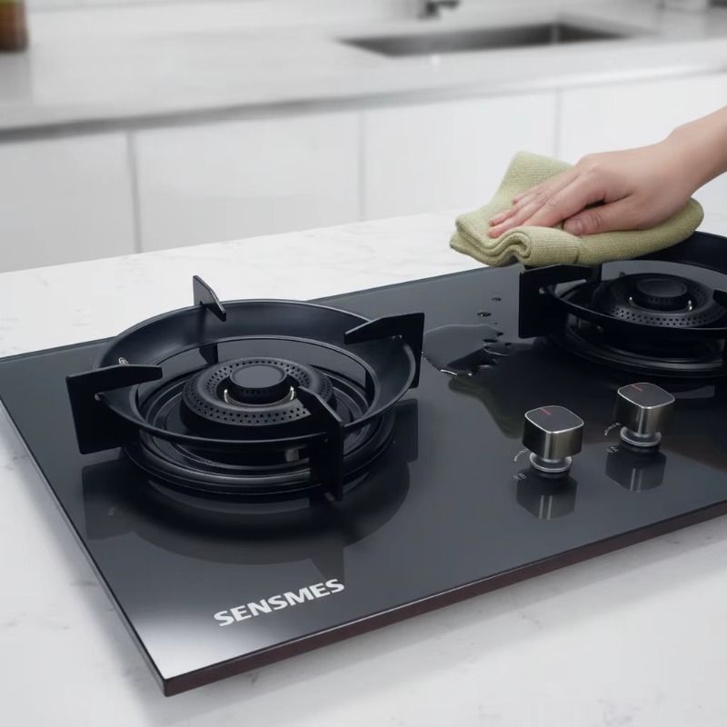 Black Tempered Glass Panel 2 B - Kitchen Appliances 评论和价格