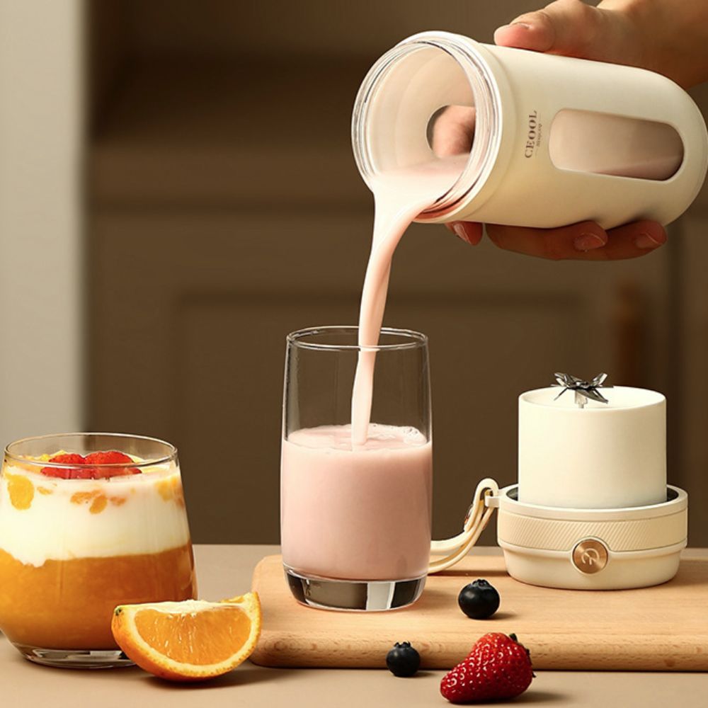 Portable 4/10 Blades Fruit Ble - Portable Blender Usb Rechargeable 评论和价格